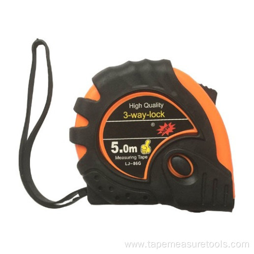 retractable tape measure with rubber coat